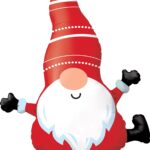 Μπαλόνι Φοιλ Σχήμα 42 Νάνος - Άγιος Βασίλης