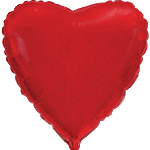 Μπαλόνι Φοιλ 9 Καρδιά Κόκκινο