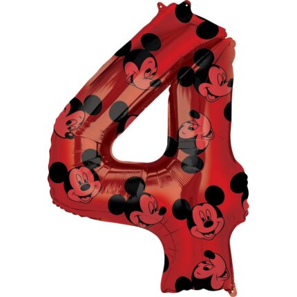 Μπαλόνι Φοιλ 26 Νούμερο 4  Mickey Mouse Forever / 66 εκ