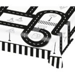 Τραπεζομάντηλο Χάρτινο On the Road  / 120 x 180 εκ