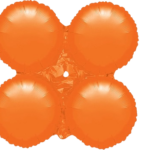 Μπαλόνι Φοιλ Γιρλάντα Πορτοκαλί