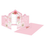 Προσκλήσεις με Φακέλους Princess for a Day / 8 τεμ