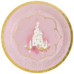 Πιάτα χαρτ. φαγητού 23εκ Princess for a Day /8 τεμ