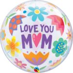 Bubble Μονό 22 Love You Mom Flowers / 56 εκ