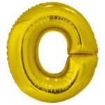 Μπαλόνι Φοιλ Σχήμα Γράμμα O Χρυσό