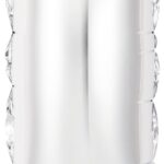 Μπαλόνι Φοιλ Μίνι Γράμμα I Ασημί