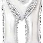 Μπαλόνι Φοιλ Μίνι Γράμμα M Ασημί