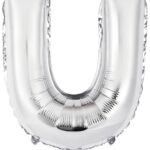 Μπαλόνι Φοιλ Μίνι Γράμμα U Ασημί