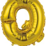 Μπαλόνι Φοιλ Μίνι Γράμμα Q Χρυσό