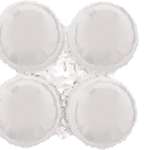 Μπαλόνι Φοιλ Γιρλάντα Λευκό