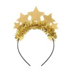 Τιάρα με Αστεράκια Χρυσά  - One Size