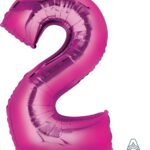 Μπαλόνι Φοιλ Σχήμα Φούξια Νούμερο 2 / 86εκ
