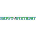 Γιρλάντα Happy Birthday Ποδόσφαιρο/Soccer / 130 x 10.2 εκ