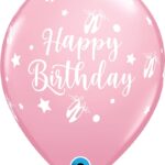 Μπαλόνια Λατέξ 11 Birthday Ballerina Slippers Μπαλαρίνα /6 τεμ