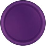 Πιάτα Γλυκού Μωβ 18εκ / 8 τεμ - Deep Purple