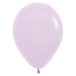 Μπαλόνια Λάτεξ 9  Λιλά Παστέλ / 50 τεμ - Pastel Matte Lilac