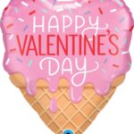 Μπαλόνι Φοιλ 21 Σχήμα Παγωτό Happy Valentine's Day / 53 εκ