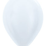 Μπαλόνια Λάτεξ 12 Λευκό  Περλ  / 50 τεμ