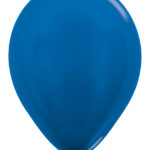 Μπαλόνια Λάτεξ 12 Μπλε Μεταλλικό / 50 τεμ