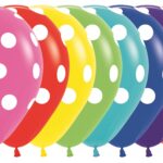 Μπαλόνια 11 Big Polka Dots  Assortment / 25 τεμ