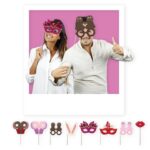 Σετ Φωτογραφικού θαλάμου/ Photo Booth Sexy / 8 τμχ