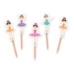 Οδοντογλυφίδες Μπαλαρίνα - Ballet / 25 τμχ
