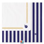 Χαρτοπετσέτες φαγητού 3φύλλες Ναυτικό-Nautical / 20 τεμ