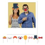 Σετ Φωτογραφικού θαλάμου/ Photo Booth ΤΣΙΡΚΟ / 8 τμχ