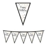 Γιρλάντα Σημαιάκια Happy  Birthday / 300 εκ
