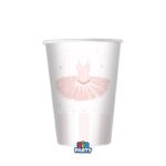 Ποτήρια Χάρτινα Μπαλαρίνα 250 cl. Ballet / 8 τμχ
