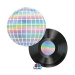 Πιάτα Χάρτινα Φαγητού 22εκ Music Party / 6 τεμ.