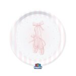 Πιάτα Χάρτινα  18 εκ. Μπαλαρίνα - Ballet / 6 τμχ