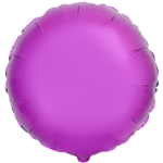 Μπαλόνι Φοιλ 18 Στρογγυλό - Μωβ / 46 εκ ασυσκεύαστο