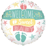Μπαλόνι Φοιλ 18 Welcome Sweet Baby / 45 εκ- Ασυσκεύαστο