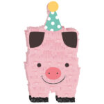 Μίνι Διακόσμηση /ζωάκια Φάρμας/Barnyard  Γουρουνάκι / 17.7 x 8.8 εκ