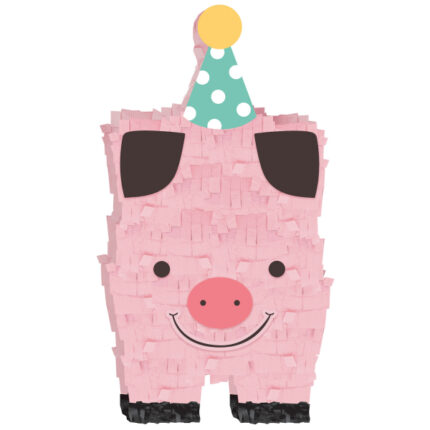 Μίνι Διακόσμηση /ζωάκια Φάρμας/Barnyard  Γουρουνάκι / 17.7 x 8.8 εκ