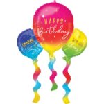 Μπαλόνι Φοιλ Σχήμα Birthday Fun Balloons / 66 x 91 εκ