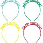 Τιάρα Ασορτί Happy Birthday / 4 τεμ