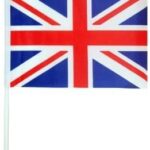 Σημαία  GB WAVING FLAGS 15εκ X 22εκ / 12 τεμ