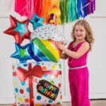 Μπαλόνι Φοιλ AirLoonz Stacked Birthday Icons / 96 εκ x 127 εκ