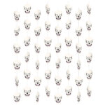 Κρεμαστά Διακοσμητικά Νεκροκεφαλές / 8 τεμ - 130 εκ