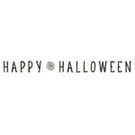 Γιρλάντα γράμματα Happy Halloween 180 x 15 εκ