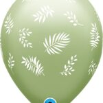 Μπαλόνια Λάτεξ 11 με Τροπικά φύλλα /25 τεμ