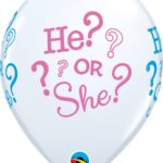 Μπαλόνια Λάτεξ 11 Gender Reveal He or She ? / 25 τεμ