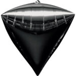 Φοιλ 17 Διαμάντι Μαύρο 38εκ Χ 43εκ - Diamondz Black