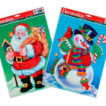 Χριστουγεννιάτικη  Διακόσμηση Παραθύρου / 30 x 42 εκ