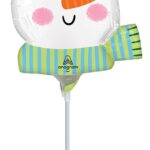 Μπαλόνι Φοιλ Μίνι 14  Snowman  -  Χιονάνθρωπος