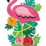 Μπαλόνι Φοιλ AirLoonz Let's Flamingle / 78εκ  x 132εκ