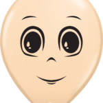 Μπαλόνια Λάτεξ 16 Blush Ανδρικό Πρόσωπο