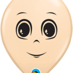 Μπαλόνια Λάτεξ 5 Blush Ανδρικό Πρόσωπο 100 τεμ.